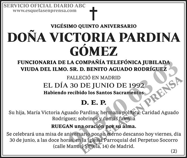 Victoria Pardina Gómez